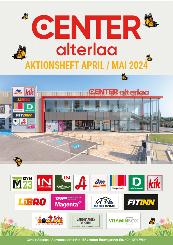 Aktionsheft Center Alterlaa April - Mai 2024